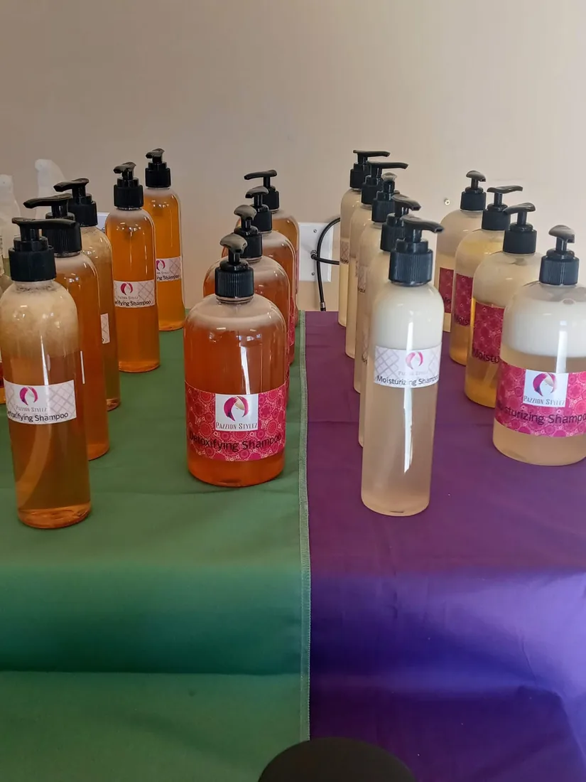 Pazzion Stylez hair and body product collection